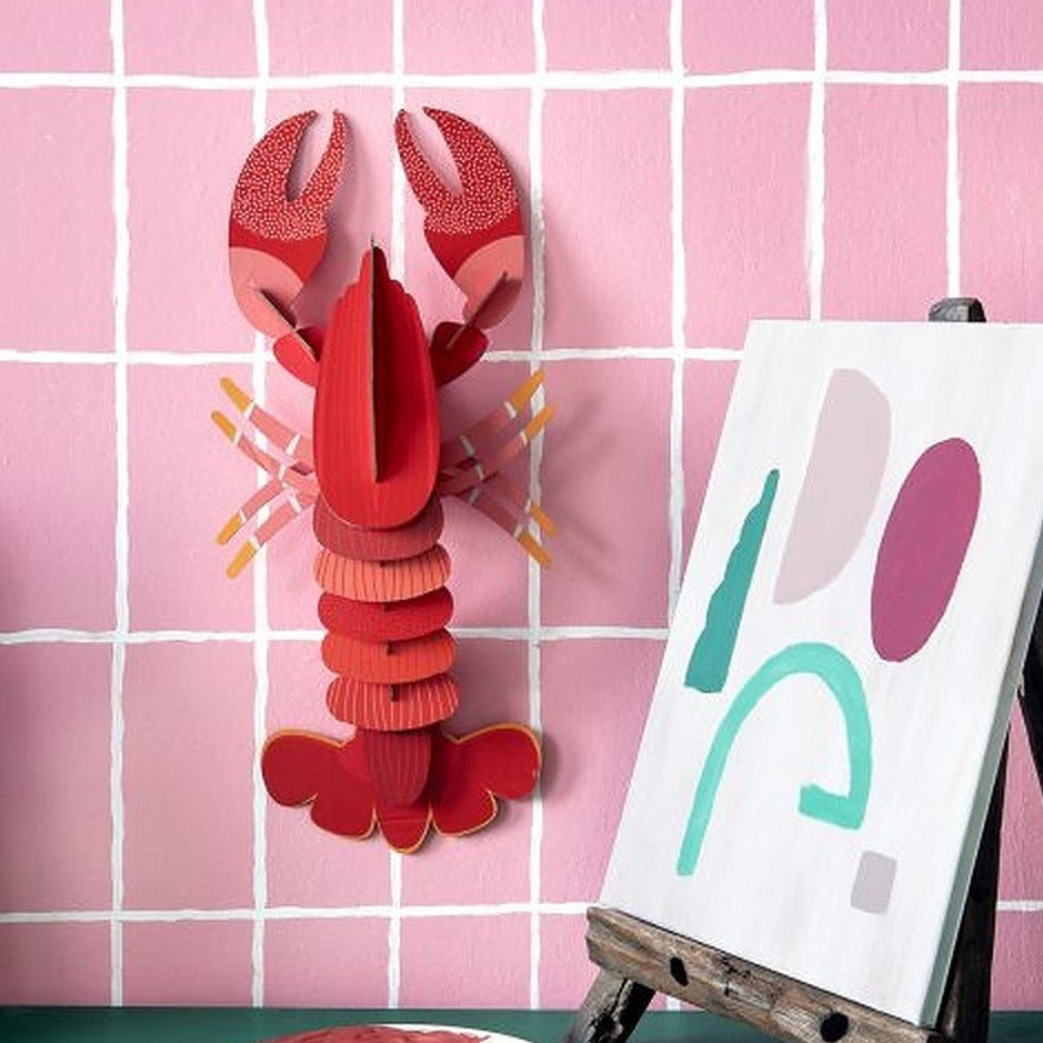 Studio Roof 3D Model Wall Decor - Giant Lobster