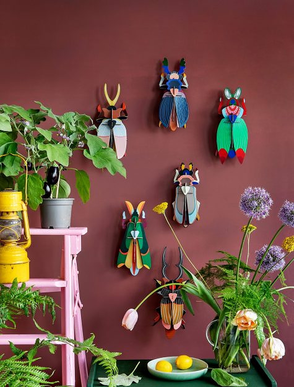 Studio Roof 3D Model Wall Decor - Grasshopper