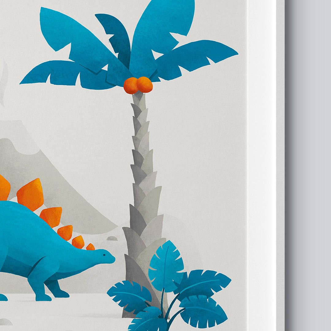 Tigercub Prints Scandi Dinosaur Nursery Print – Soren's House