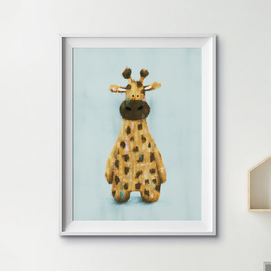 Tigercub Prints Safari Giraffe Nursery Print (3 Sizes Available)