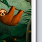 Tigercub Prints Jungle Sloth Nursery Print