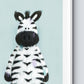 Tigercub Prints Safari Zebra Nursery Print