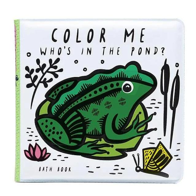 Wee Gallery Colour Me: Who's in the Pond? - Bath Book