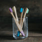 Wild & Stone Children's Bamboo Toothbrush - 4 Pack - Multicolour