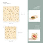 Wild & Stone Beeswax Eco Food Wraps - Honeycomb - 3 Pack