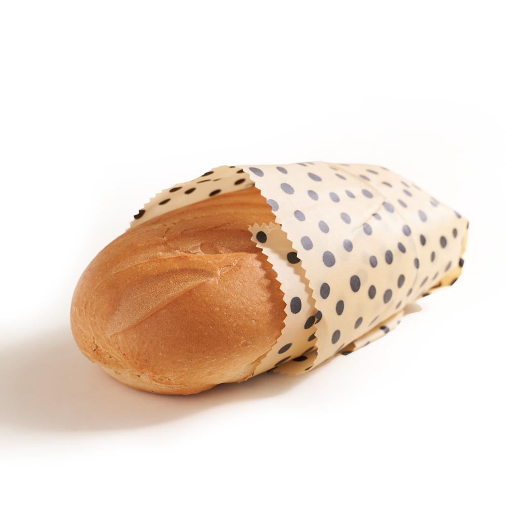 Wild & Stone Beeswax Eco Food Wraps - Dalmatian - 1 Pack (XL Bread Wrap)