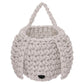 Zuri House Crochet Bunny Basket - Oatmeal