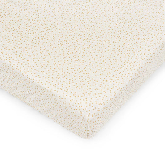 Avery Row Cotbed Fitted Sheet - Daisy Meadow
