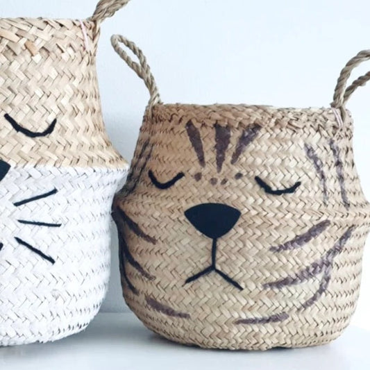 Bellybambino Natural Tiger Basket - Small