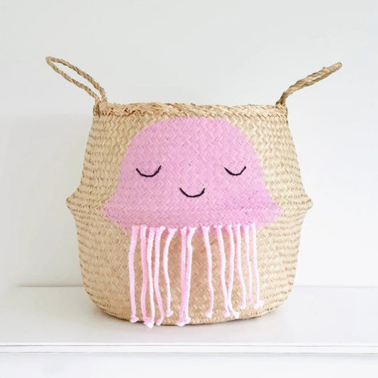 Bellybambino Pink Jellyfish Basket - Extra Large