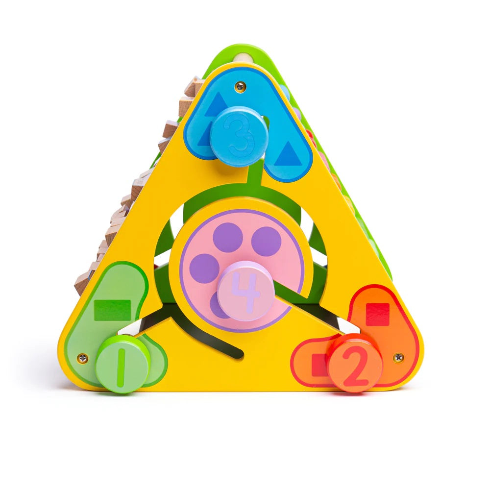 Bigjigs Wooden Triangle Activity Centre