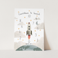 Countdown To Launch Art Print In White by Kid of the Village (6 Sizes Available)