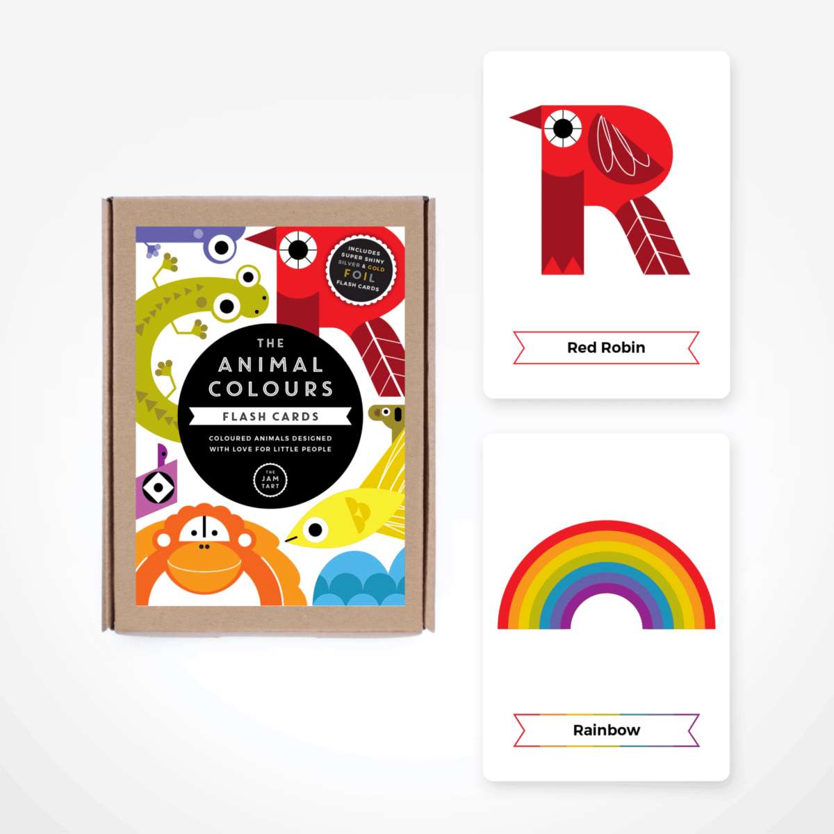 Animal Colours Flash Cards