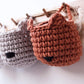Zuri House Crochet Fox Basket - Terracotta