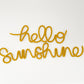heykiddostudio 'Hello Sunshine' Word Wall Sign