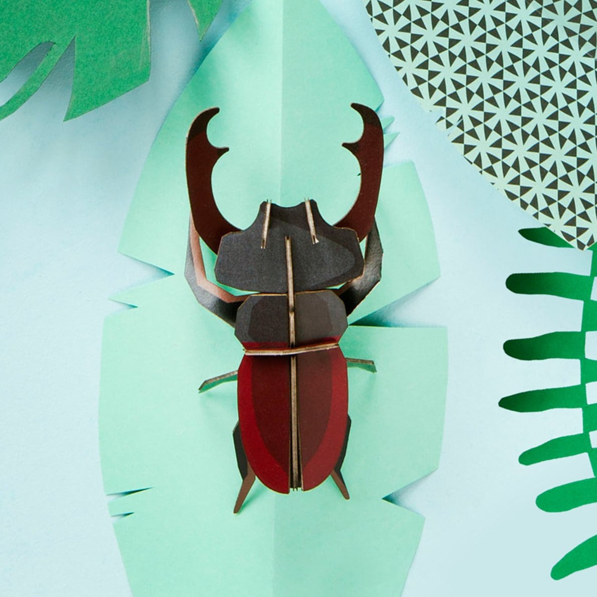 Studio Roof 3D Model Wall Decor - Stag Beetle
