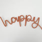 heykiddostudio 'Happy' Word Wall Sign