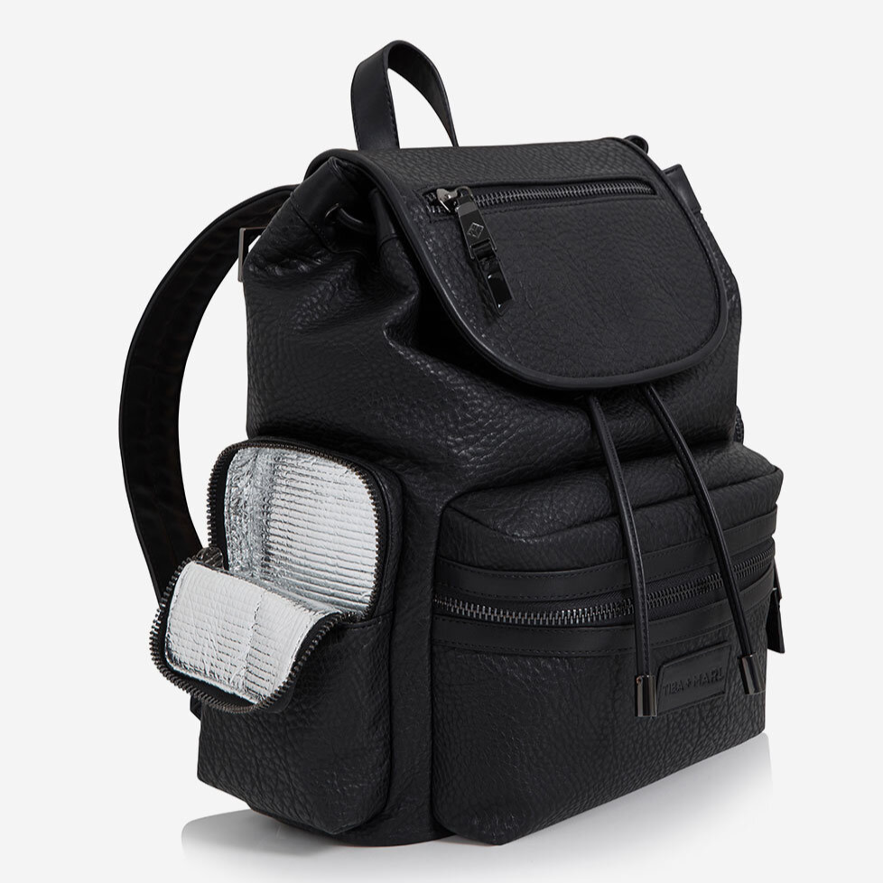 Tiba + Marl Kaspar Changing Backpack - Black