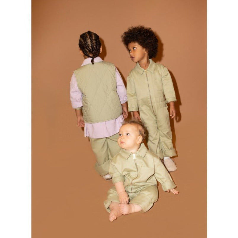 Kiso Apparel Kids Boiler Suit - Forest