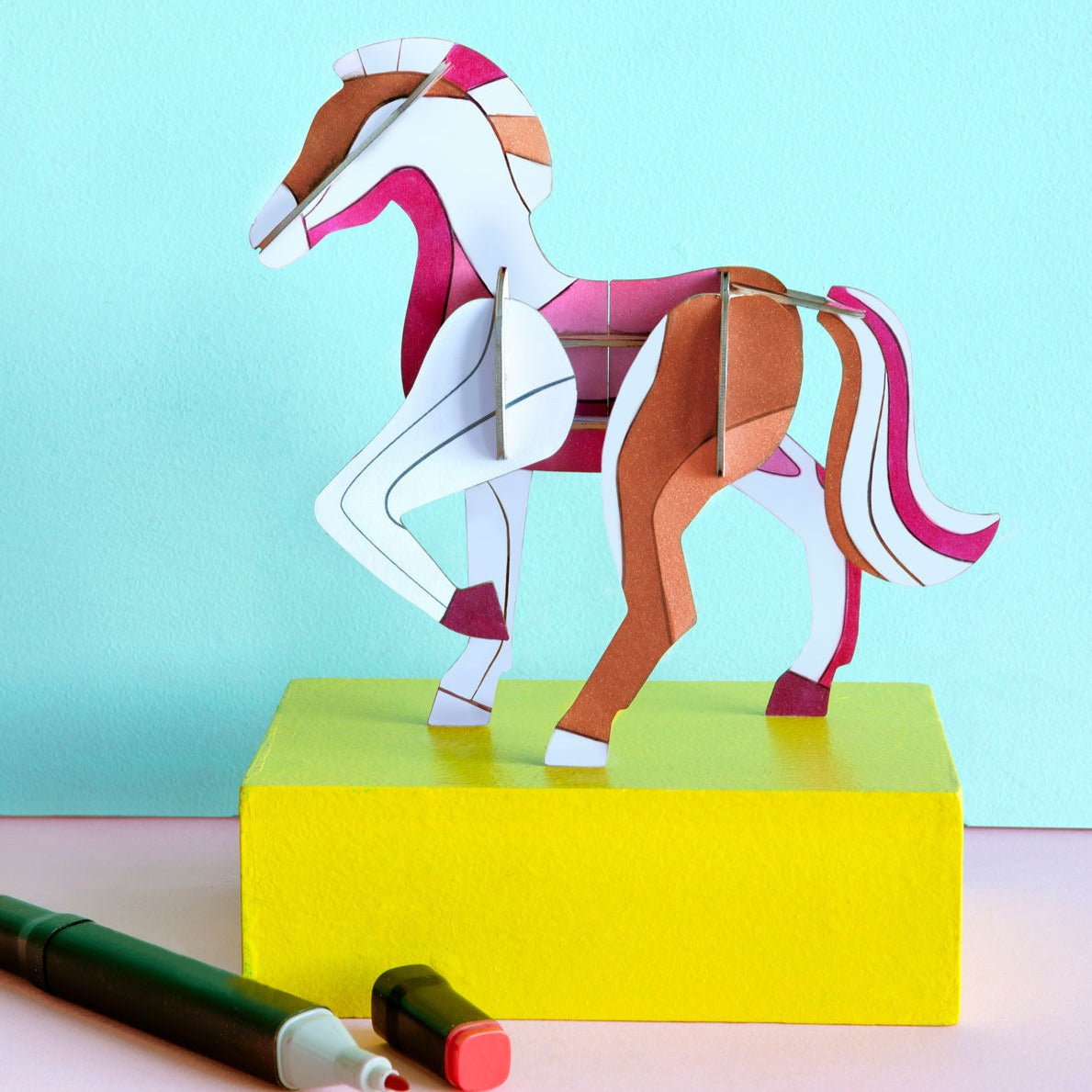 Studio Roof 3D Model - DIY Horse