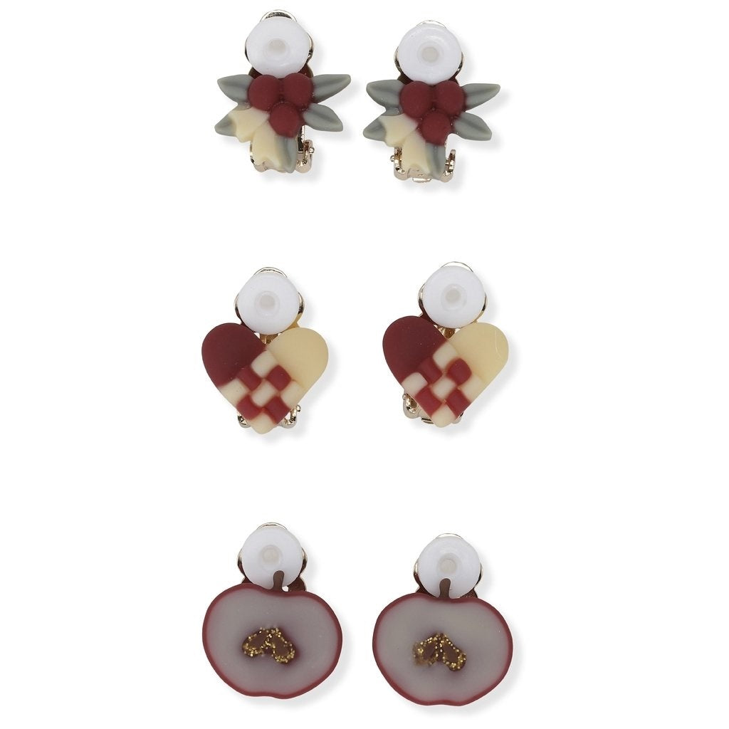 Konges Slojd Clip-On Earrings - Christmas