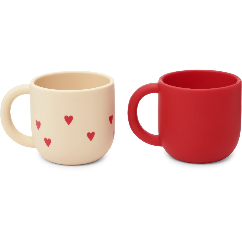 Konges Slojd Silicone Cups - 2 Pack - Mon Grande Amour