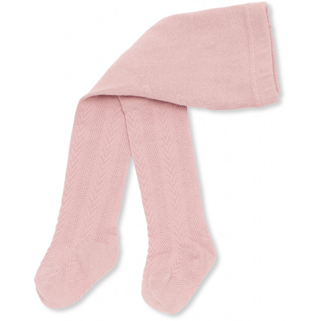 Misa Pointelle Tights Blush