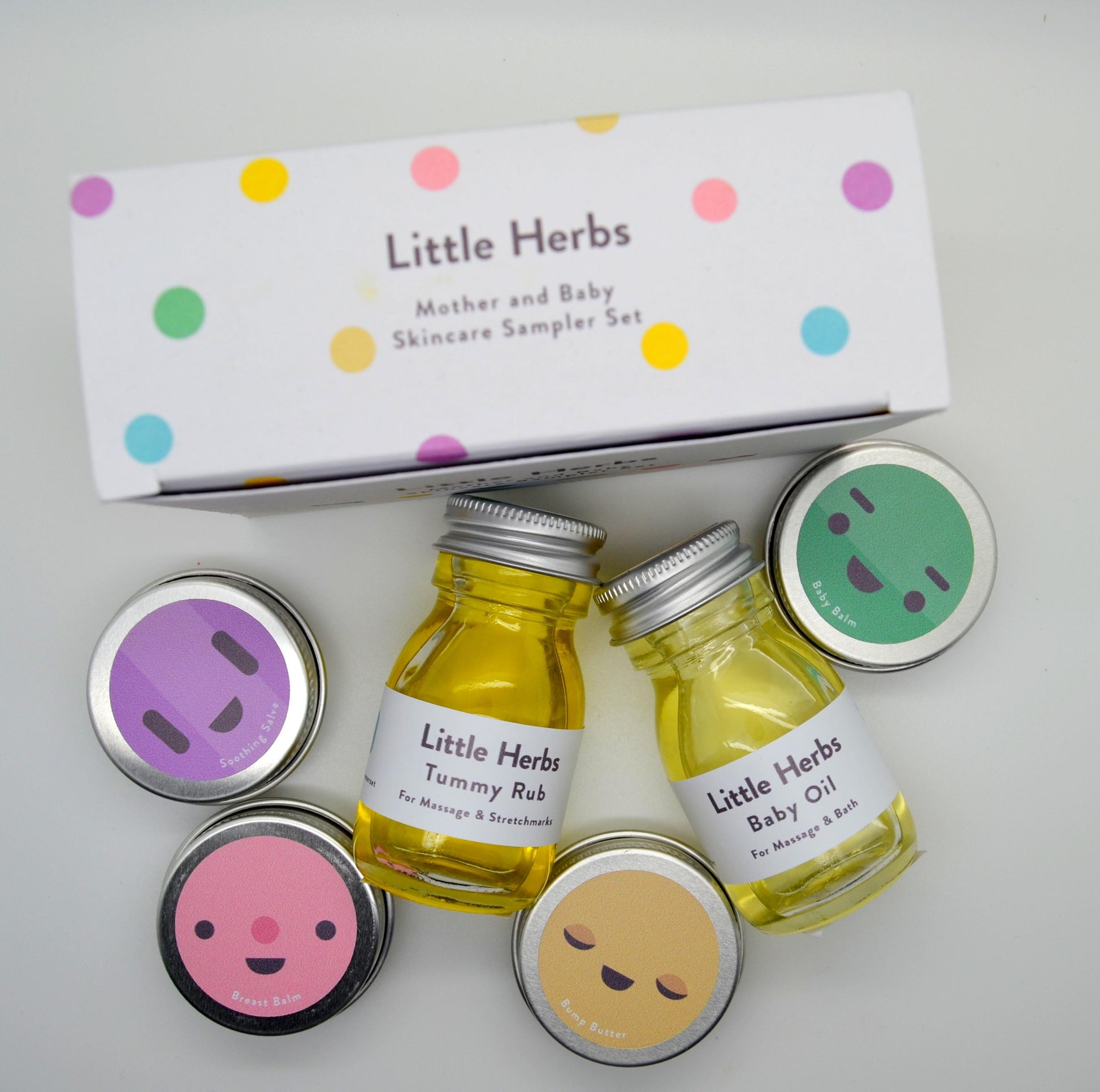 Little Herbs Skincare Sampler Gift Set