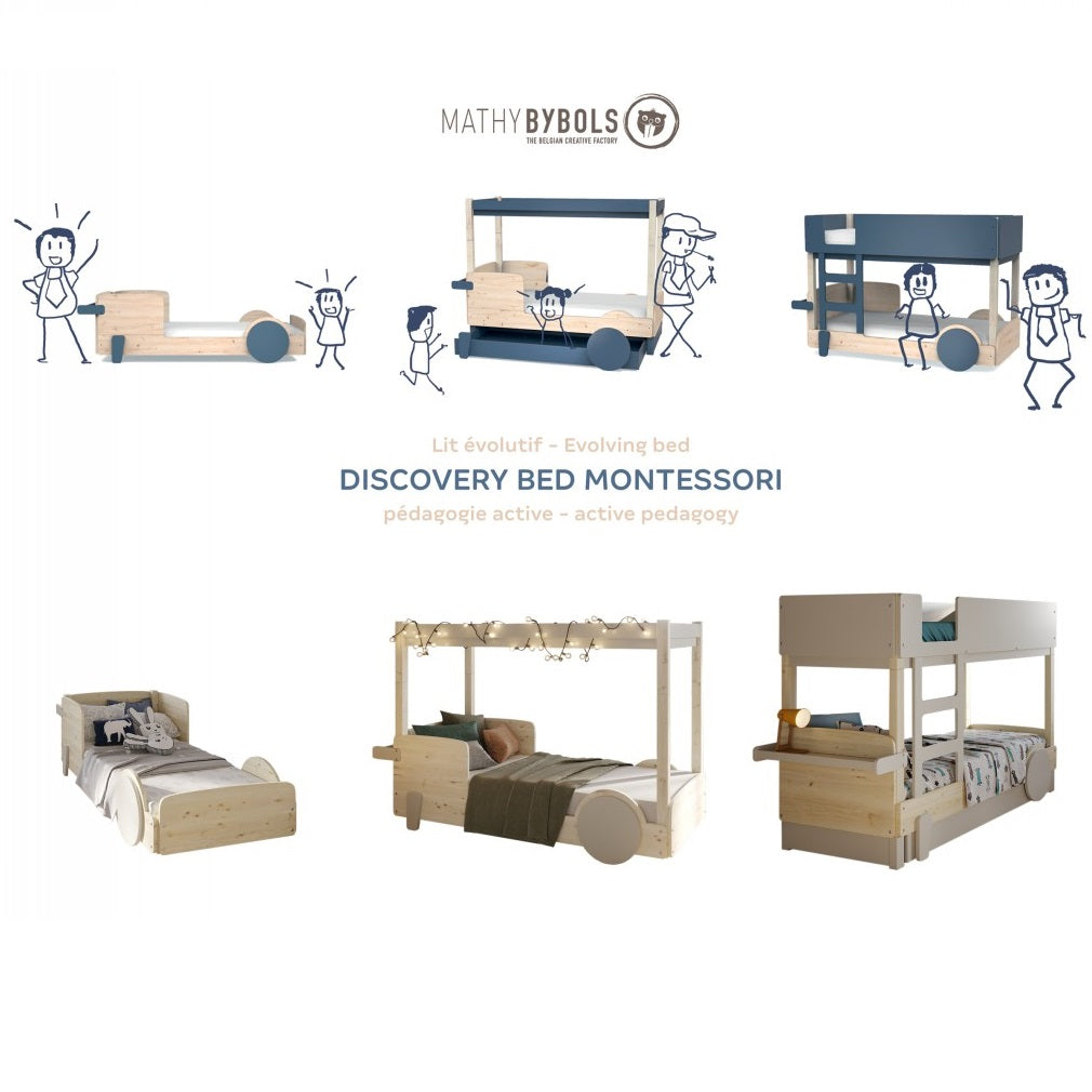 Mathy by Bols Discovery 1 Canopy Bed (26 Colours Available)