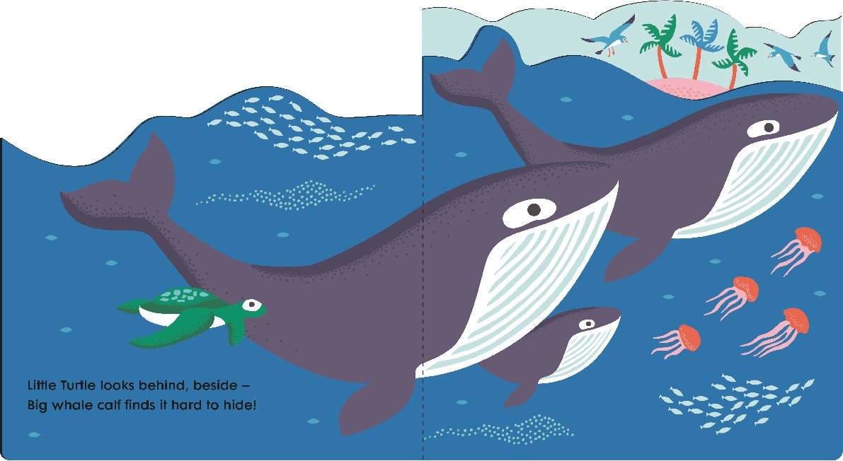 Into The Ocean - Children's Board Book | Soren's House