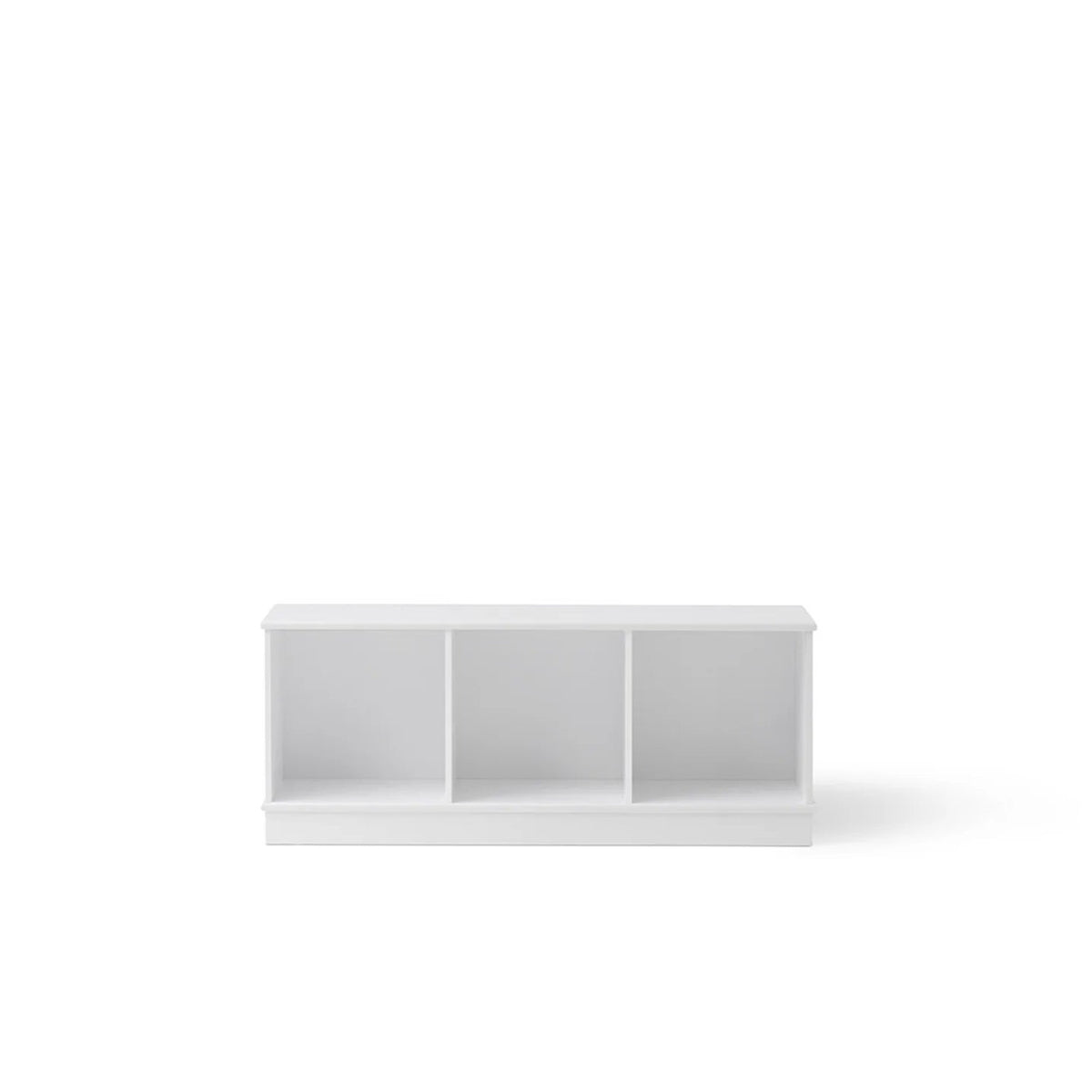 Wood Standing Shelving Unit 3 x 1 Base