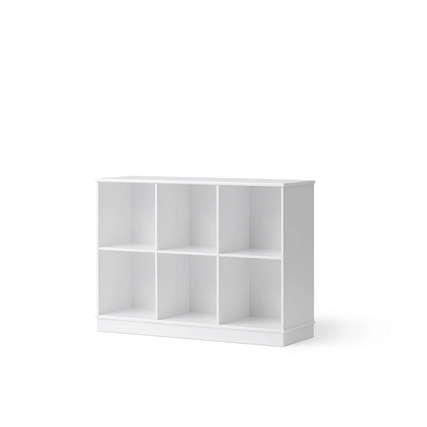 Oliver Furniture Wood Standing Shelving Unit - 3 x 2 With Base
