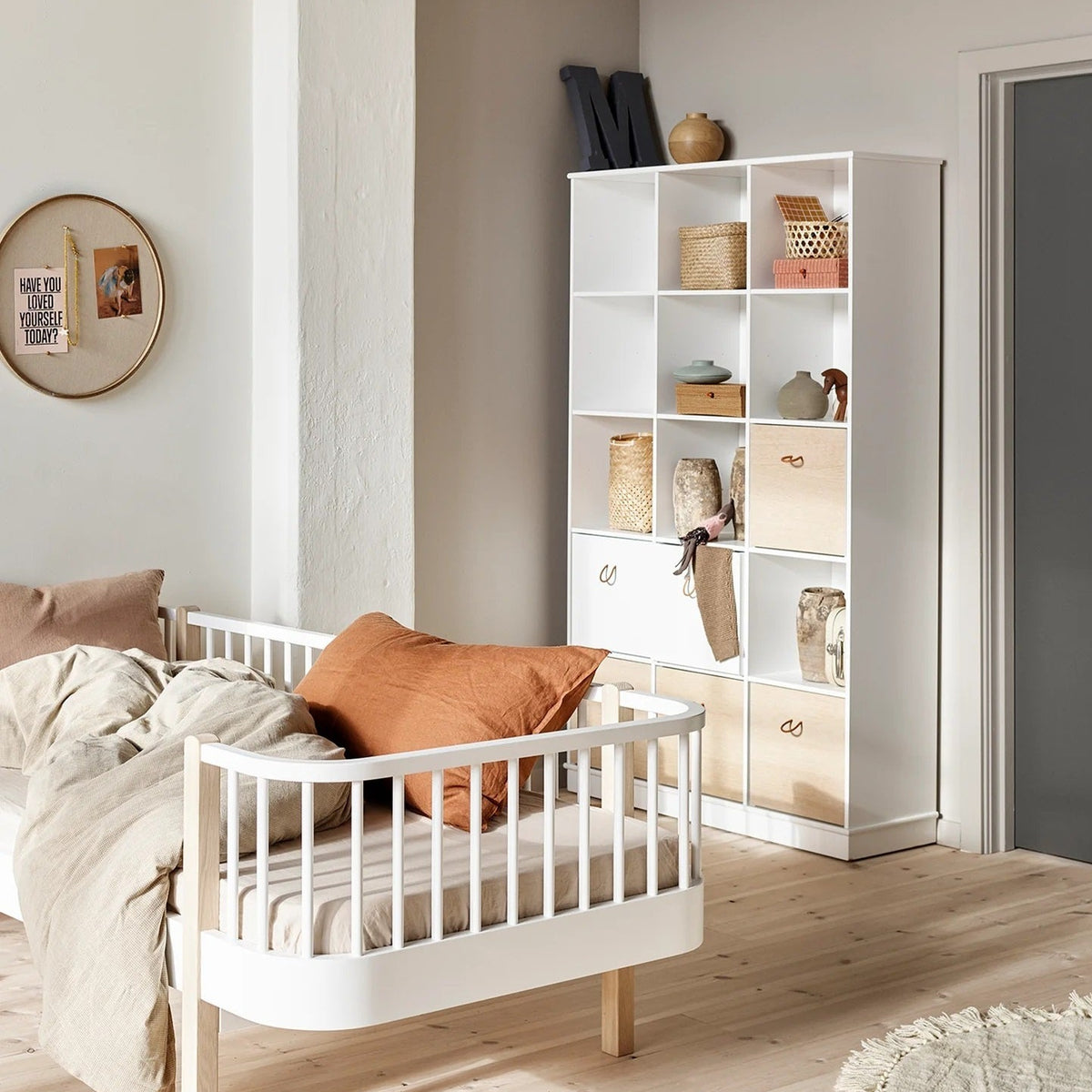 Wood Standing Shelving Unit 3 x 5 Base