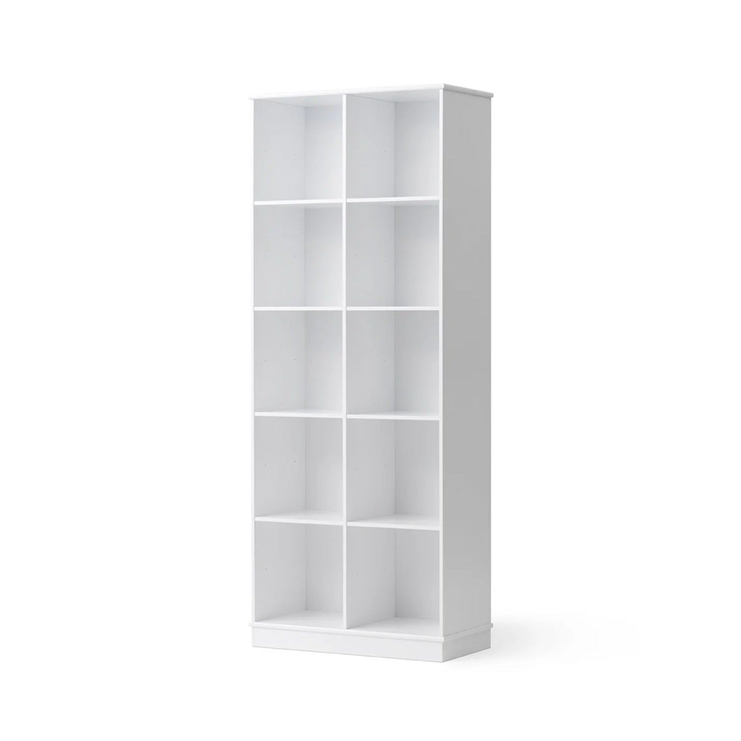 Oliver Furniture Wood Standing Shelving Unit - 2 x 5 With Base