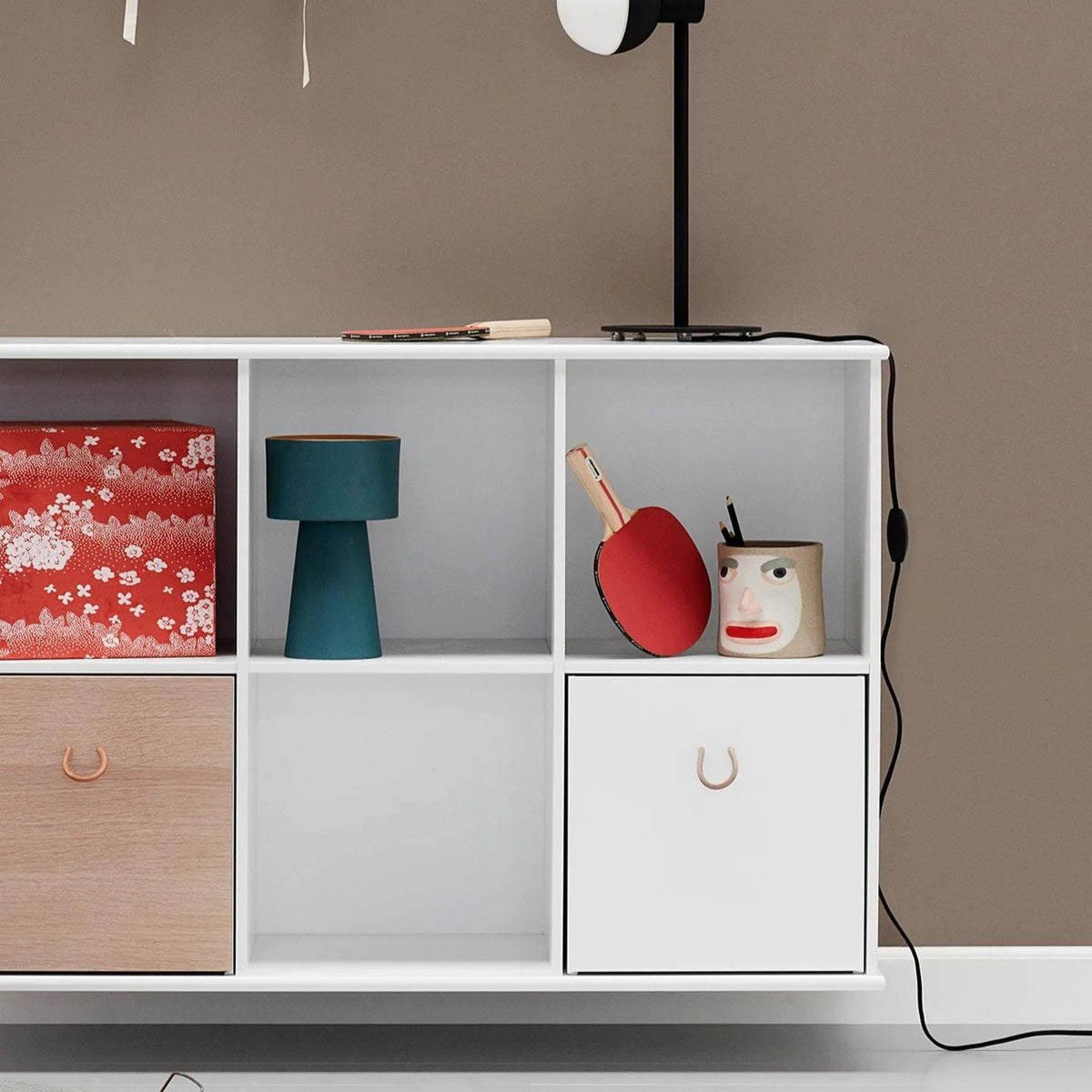 Wood Shelving Unit 5 x 2 Support