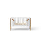 Oliver Furniture Wood Bench - White/Oak