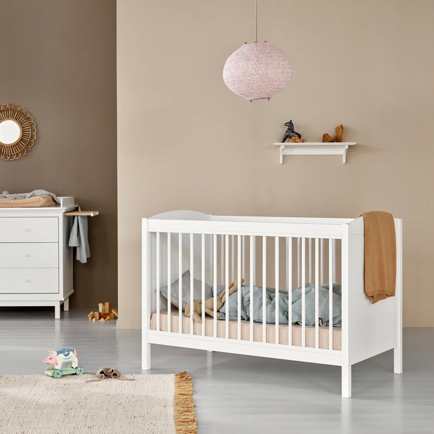 Oliver Furniture Seaside Lille+ Cot Bed Incl. Junior Kit