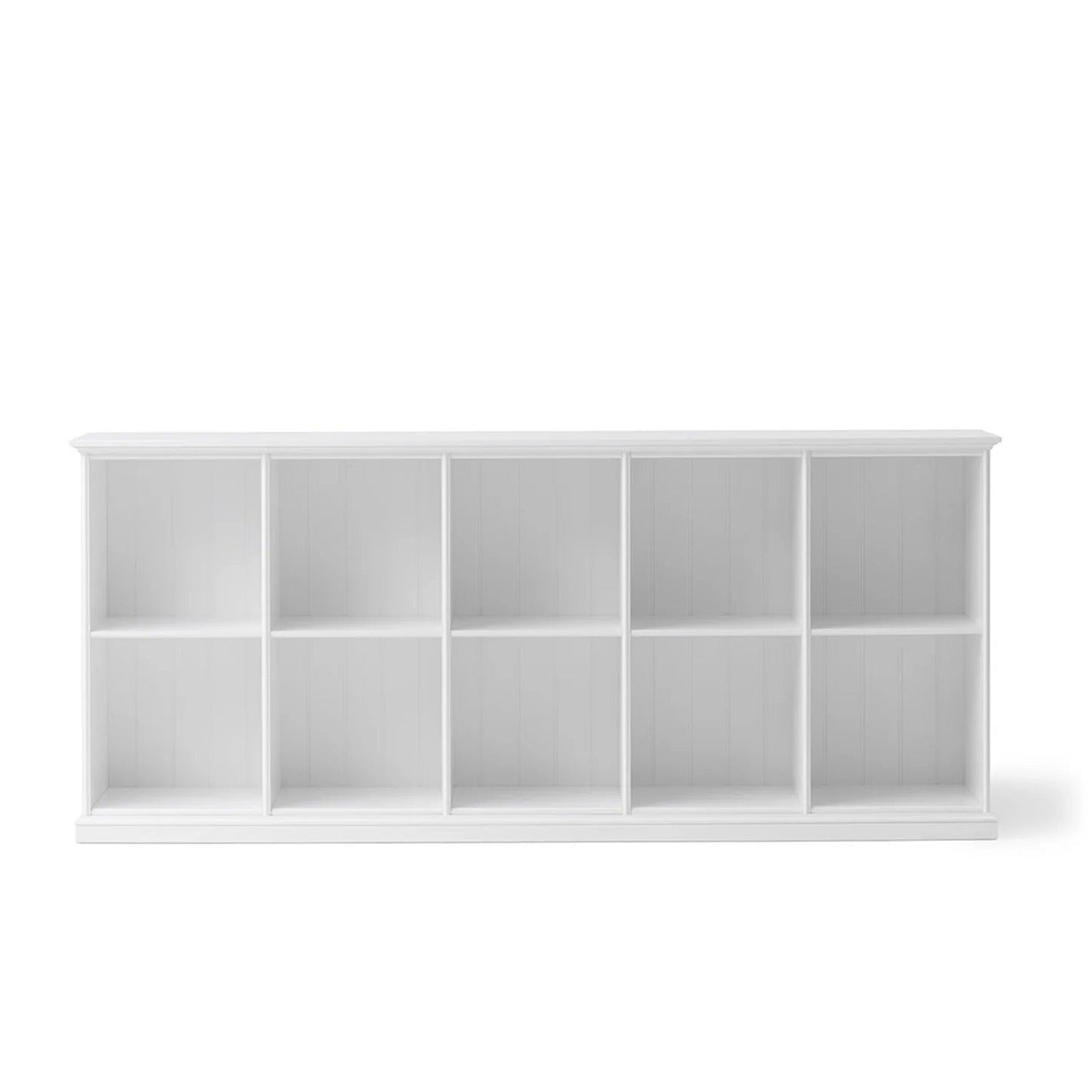 Oliver Furniture Seaside Low Standing Cabinet - 10 Shelves