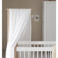 Oliver Furniture Wood Mini+ Cot Bed Excl. Junior Kit - White Oak