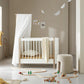 Oliver Furniture Wood Mini+ Cot Bed Excl. Junior Kit - White Oak