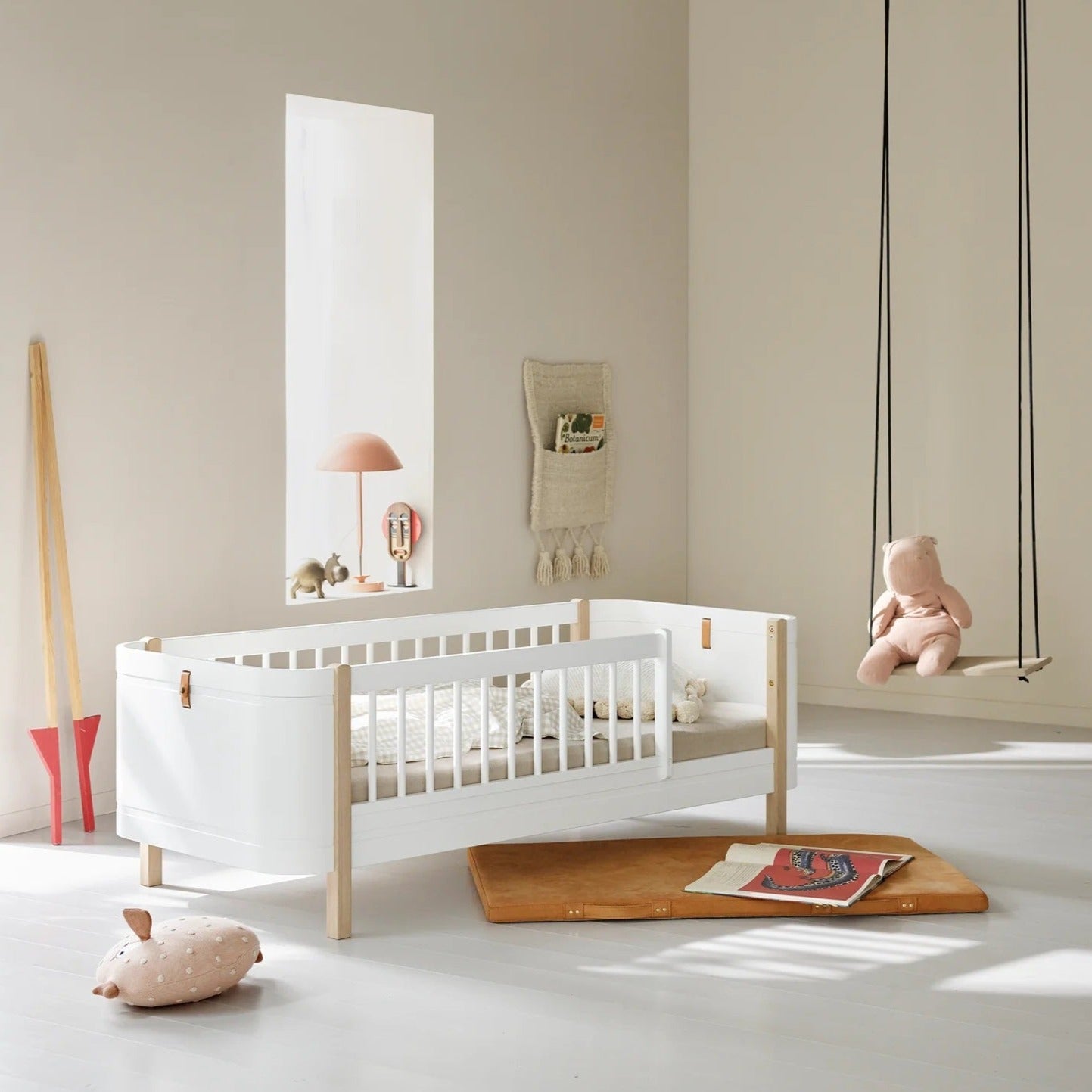 Oliver Furniture Wood Mini+ Junior Bed - White/Oak