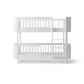Oliver Furniture Wood Mini+ Low Bunk Bed - White