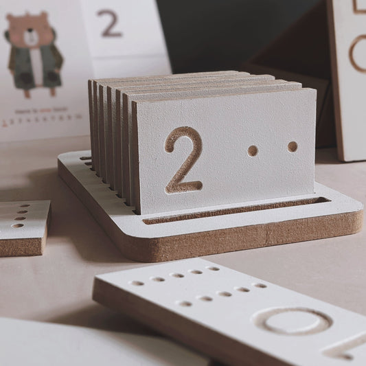 Number Counting Blocks by Paper & Bean