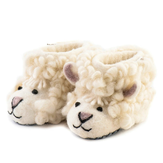 Sew Heart Felt Children's Shirley Sheep Slippers