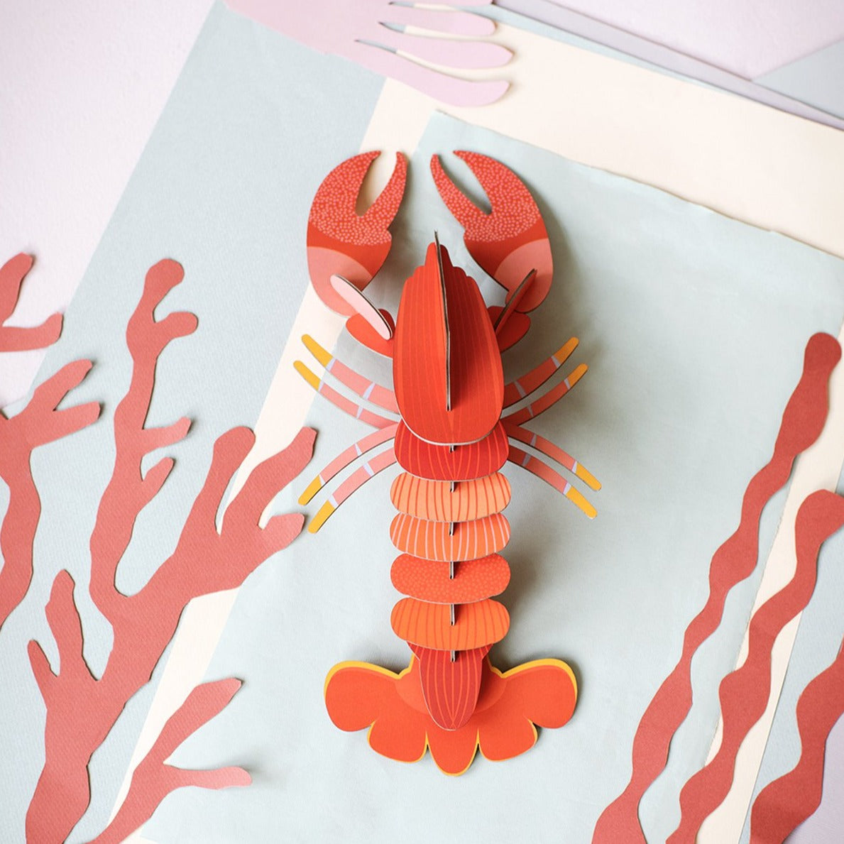 Studio Roof 3D Model Wall Decor - Lobster